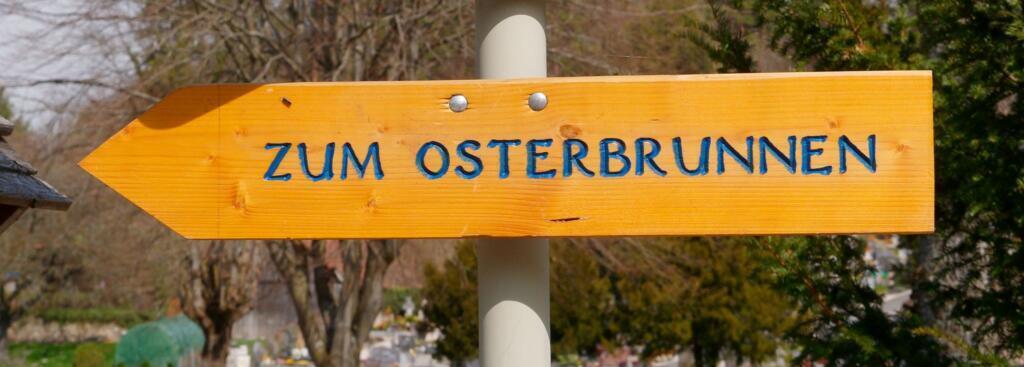 Osterbrunnen in der Fränkischen Schweiz