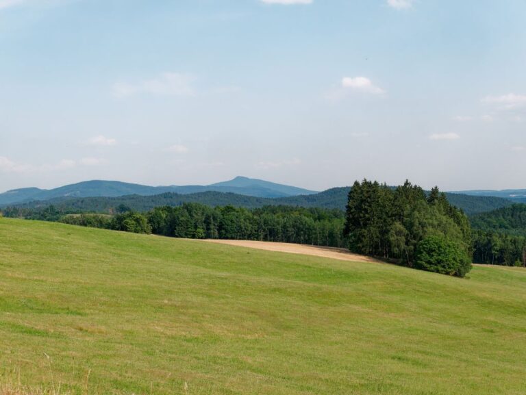 Ausblick über die Sudeten