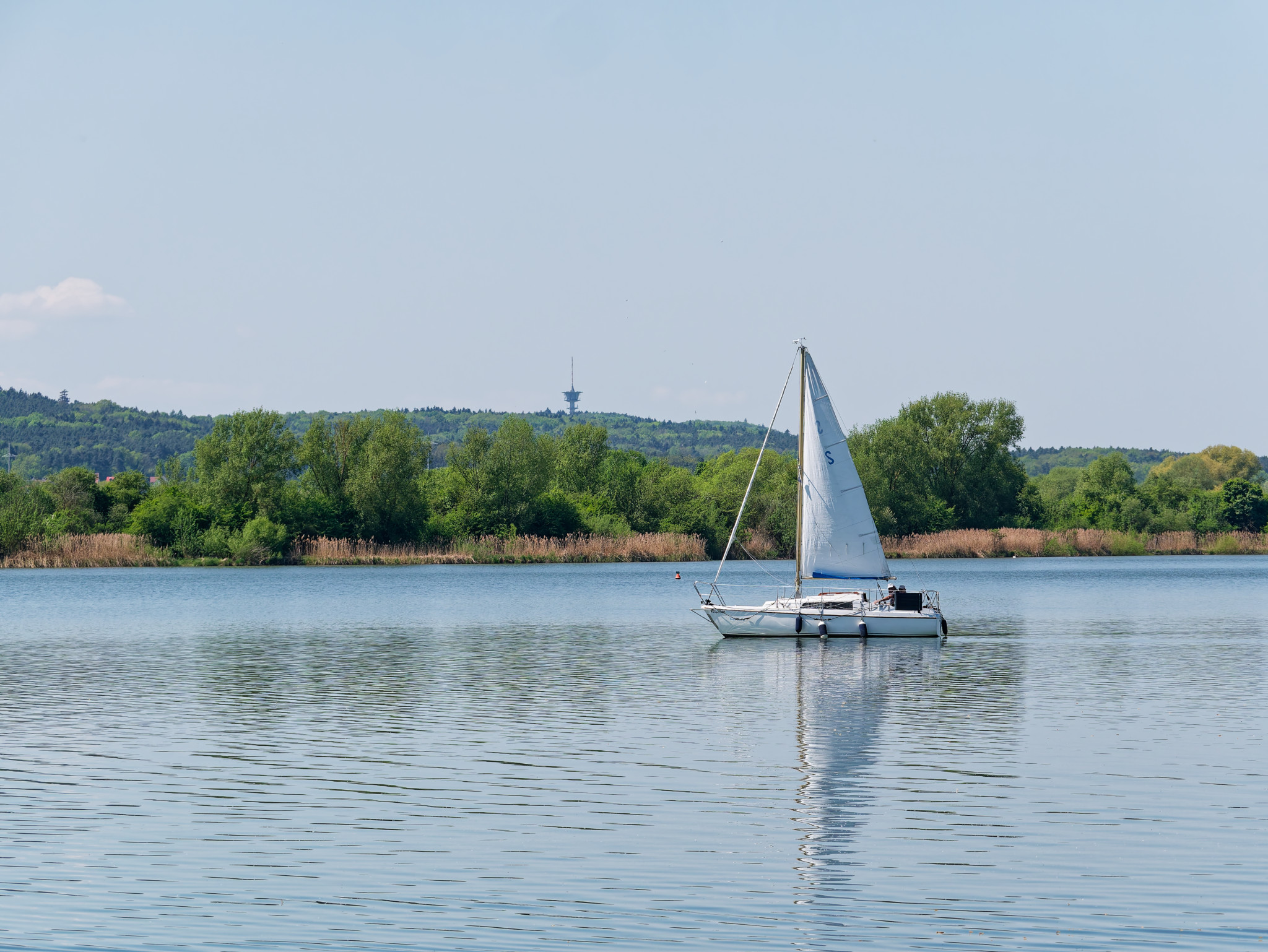 Rundfahrt auf dem Altmühlsee